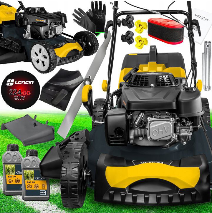mocna kosiarka spalinowa venom 9w1 napĘd silnik loncin 224cc duŻa 56cm olej mocna kosiarka spalinowa venom 9w1 napĘd silnik loncin 224cc duŻa 56cm olej